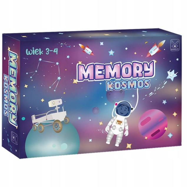 Memory Kosmos Rodzinna Gra Pamięciowa Dla Dzieci 3-4+ Kangur