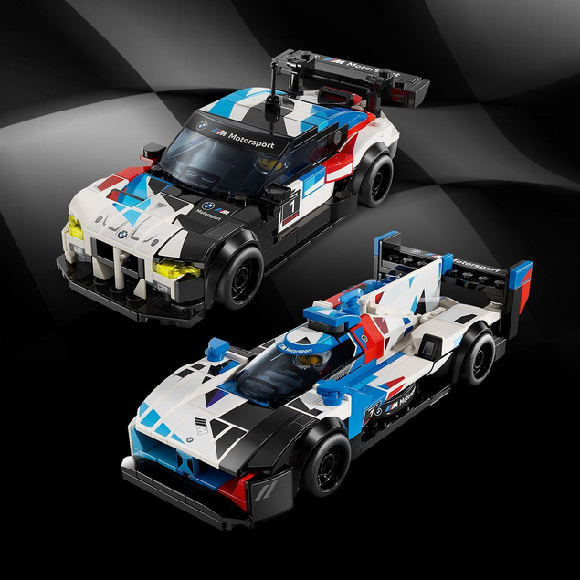 LEGO Speed Champions Samochody Wyścigowe BMW M4 GT3 & M Hybrid V8 676el. 9+