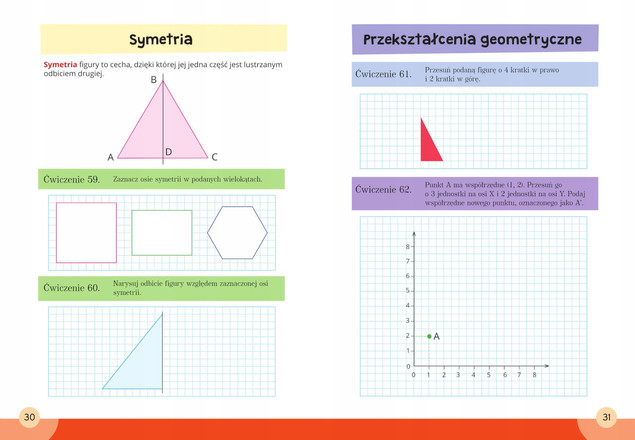 Mądry Uczeń MATEMATYKA Klasa 4-6 WIELOKĄTY Emilia Figacz 9+ SBM
