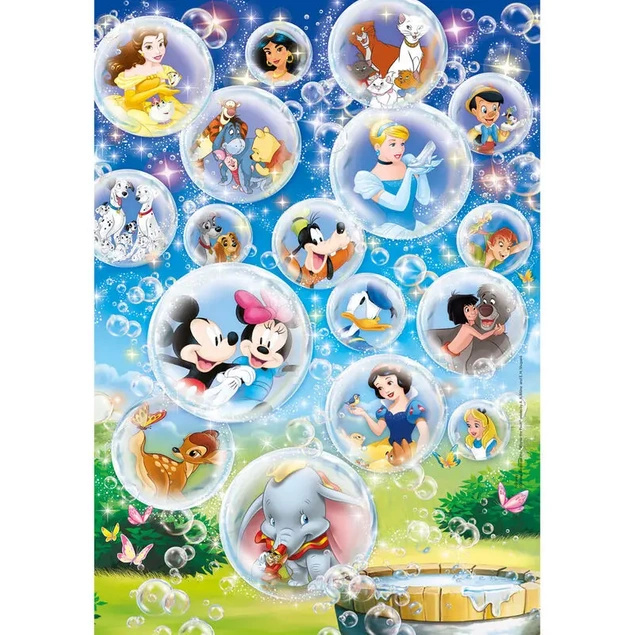 PUZZLE 60 SUPER COLOR DISNEY BELLA BAMBI MICKEY