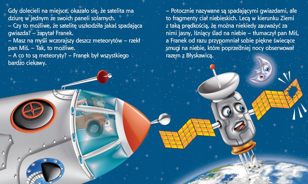 Astronauta. Samochodzik Franek 