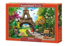 Puzzle 1000 Spring in Paris CASTOR