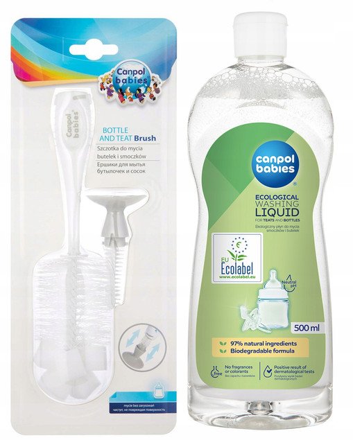 Canpol babies Płyn do mycia smoczków i butelek 500ml