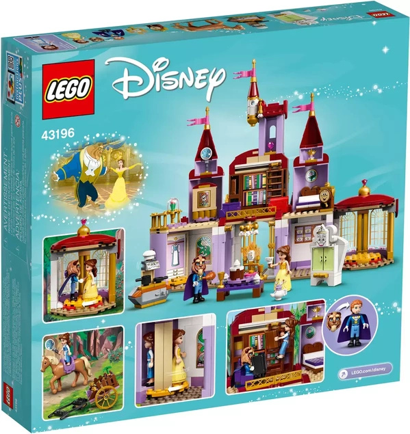 LEGO Disney Princess Zamek Belli i Bestii 43196