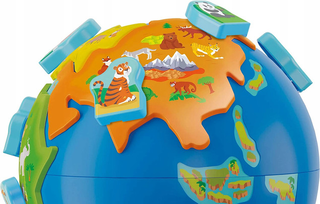 Interaktywny globus przedszkolaka