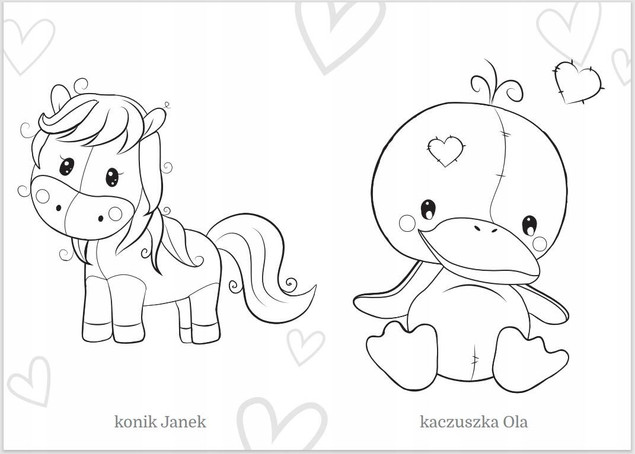 Maluszkowe malowanie. Pluszaki