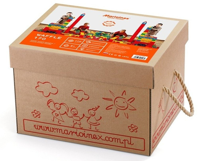 Marioinex klocki Konstrukcyjne Waffle 170 Box