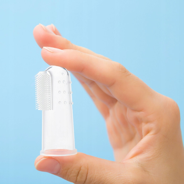 BOCIOLAND Szczoteczka Do Zębów i Dziąseł Silikonowa Masażer Dla Niemowląt