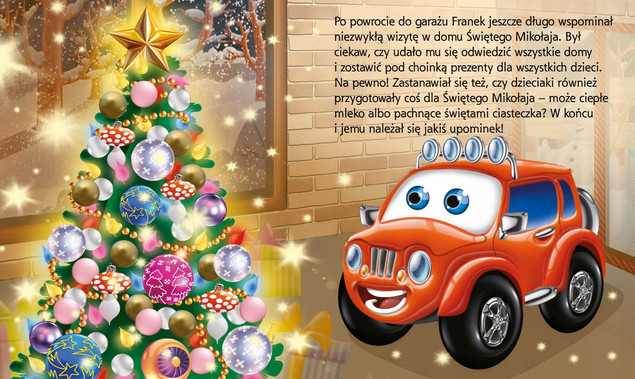 Święty Mikołaj. Samochodzik Franek