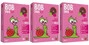 3x Przekąska Owocowa Jabłko Malina Bez Cukrów 100g BOB SNAIL