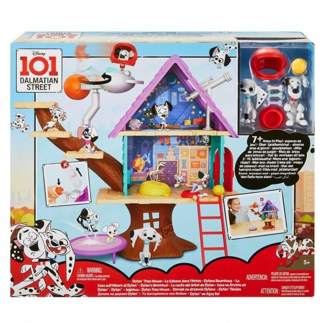 Mattel zestaw figurek 101 Dalmatyńczyków Domek na drzewie GDL88 OUTLET