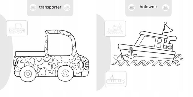Malowanie-doklejanie. Pojazdy wojskowe