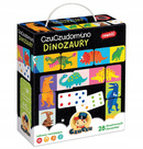 Dinozaury Domino Gra Dla Dzieci 2+ CzuCzu