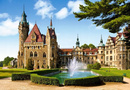 Puzzle 1500 Układanka Widok ZAMEK Moszna Ogród Park 9+ Castor