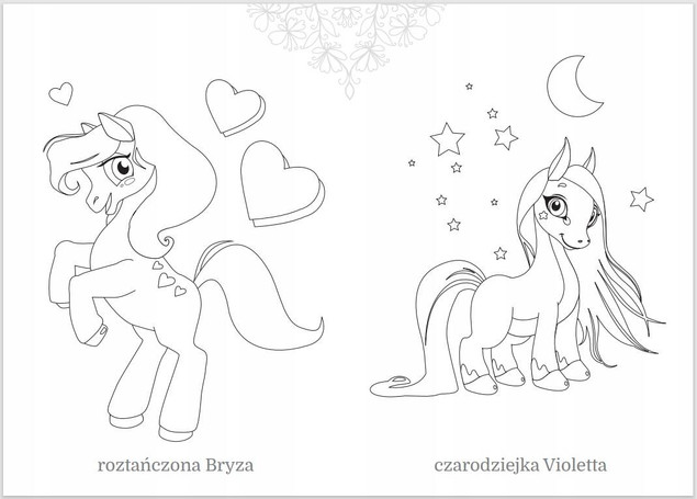 Maluszkowe malowanie. Kucyki