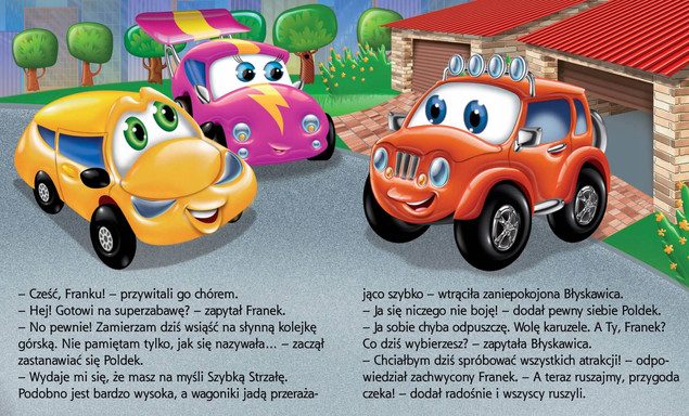 Wesołe Miasteczko. Samochodzik Franek