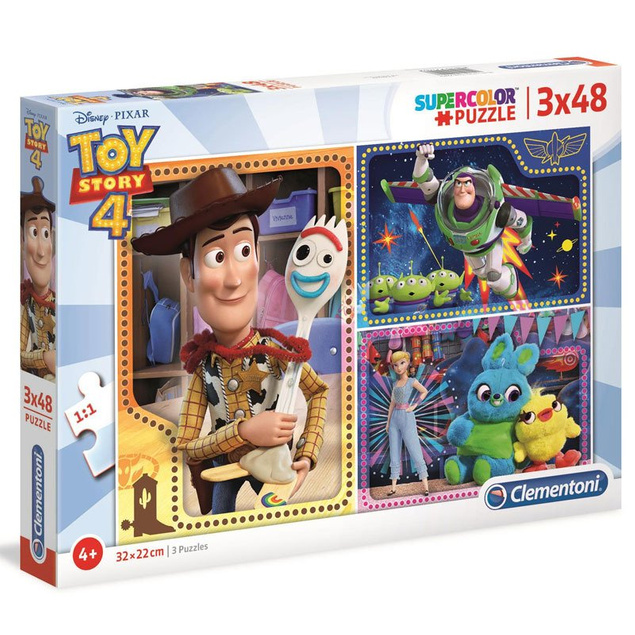 Clementoni Puzzle 3x48el SUPER KOLOR Toy story 4 25242 p6