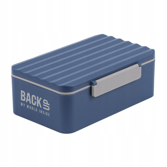 ŚNIADANIÓWKA BackUP Wyjmowana Przegroda 600ml Lunchbox BPA FREE BackUP