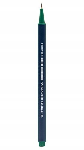 ASTRA Cienkopisy Trójkątne Kolorowe Fineliner Do Rysowania 0,4mm 10 szt.