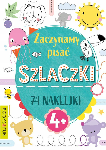 PAKIET 3 KSIĄŻECZEK ZACZYNAMY PISAĆ Szlaczki Literki Cyferki Books And Fun