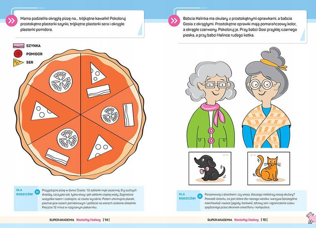 Super akademia: kształty i kolory (2 latka)