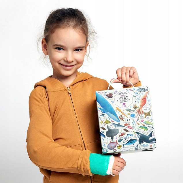 Puzzle Puzzlove CzuCzu Ryby i zwierzęta wodne 200 elementów