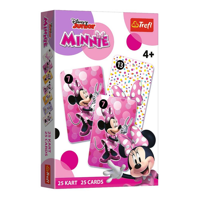 Gra Karciana Piotruś MYSZKA MINNIE Disney 4+ Trefl