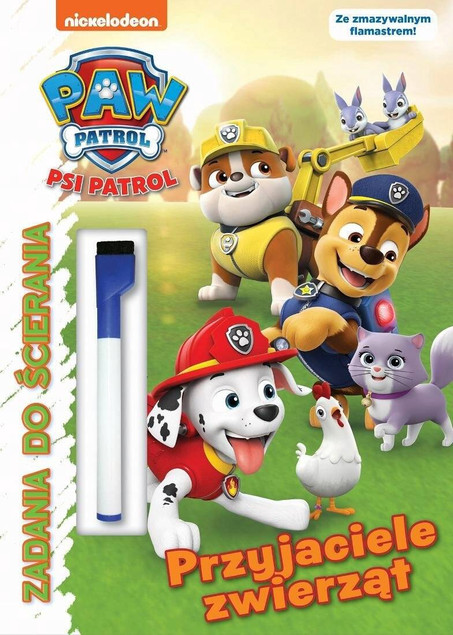 Psi Patrol. Zadania do ścierania. Przyjaciele...