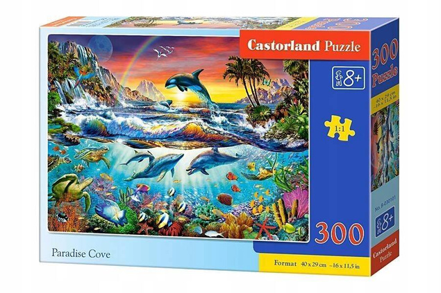 PUZZLE UKŁADANKA PODWODNY RAJ 8+ 300 EL CASTOR