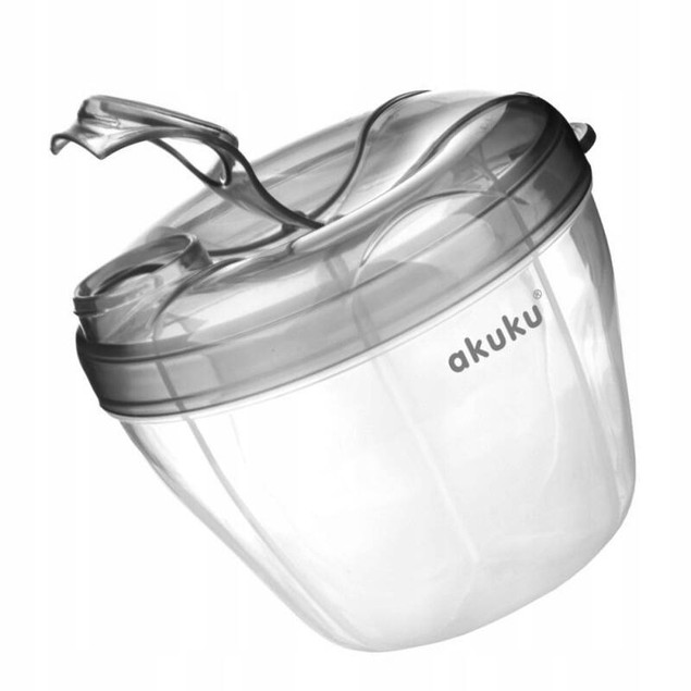 AKUKU POJEMNIK NA MLEKO W PROSZKU 4komory DOZOWNIK