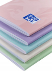 5x Zeszyt A5 60 Kartek Kratka TOUCH PASTEL OXFORD