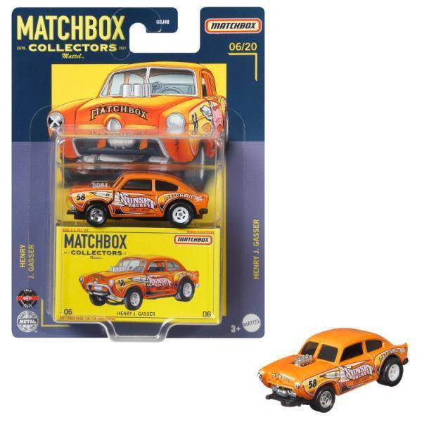 MATCHBOX Samochód kolekcjonerski premium mix GBJ48 p8 MATTEL