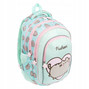 Plecak Szkolny PUSHEEN 4-Komorowy 22L Dla Dziewczynki Miętowy St.Majewski