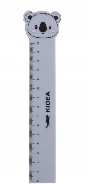 Linijka 15cm z figurką Kidea D