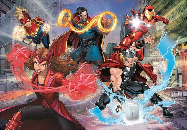 Puzzle 104 Brokat The Avengers