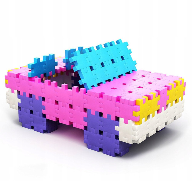 Klocki Basic Pink 300 elementów