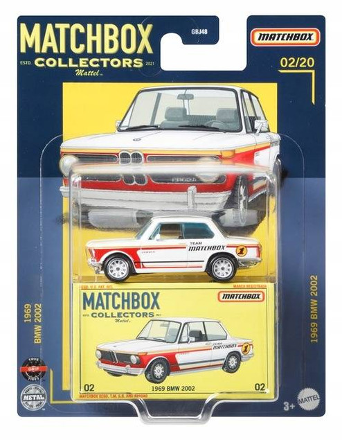 MATCHBOX Samochód kolekcjonerski premium mix GBJ48 p8 MATTEL