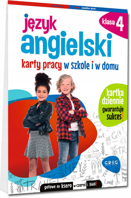 Język Angielski Karty Pracy W Szkole I W Domu Klasa 4 SP Greg