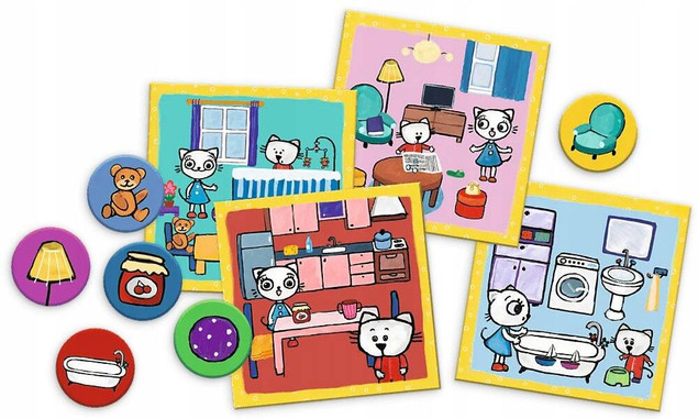 Kicia Kocia Mój dom gra 02055 Trefl