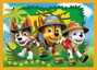 Puzzle 4w1 Zawsze na czas Psi Patrol Trefl 34395