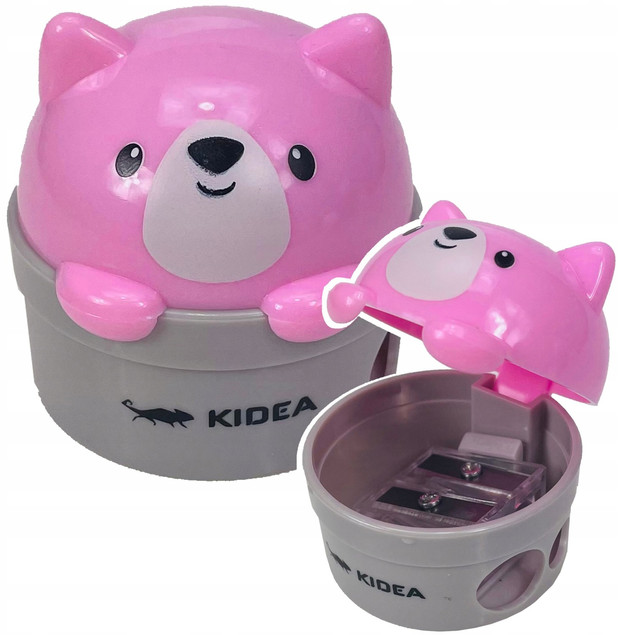 Temperówka Zwierzaki podwójna Kidea D mix cena za 1 szt