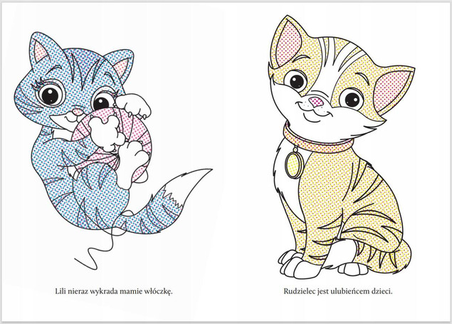 Wyczaruj kotki Malowanka wodna