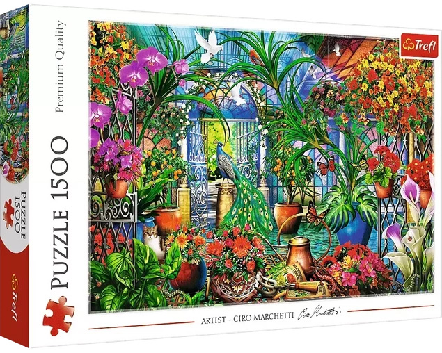 Trefl Puzzle 1500 Tajemniczy ogród 26188 