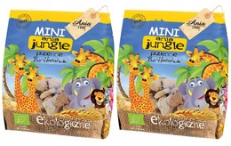 2x BIO Ania Herbatniki Pszenne Mini Jungle ZOO 200g