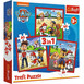 Puzzle 3w1 Wesołe pieski Psi Patrol 34867 Trefl