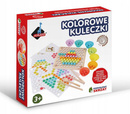 KOLOROWE KULECZKI Gra Zręcznościowa SORTER Drewno 3+ Askato 117157