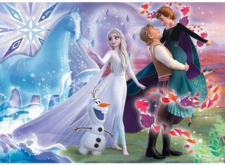 Puzzle 200 Układanka KRAINA LODU Elsa Anna Olaf Bajka 7+ Trefl