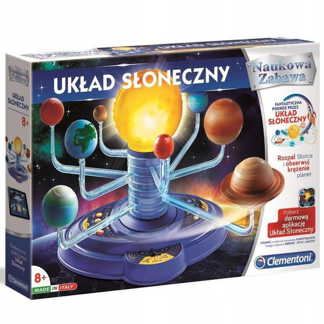 Clementoni Naukowa Zabawa Układ Słoneczny 50107