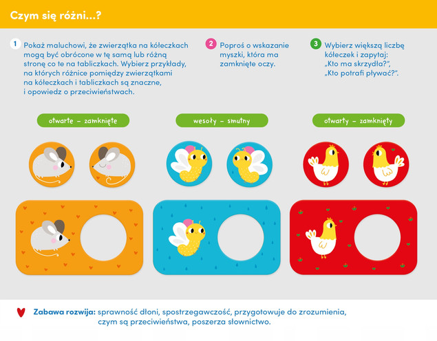 Układanki Z Dziurką Przyjaciele Puzzle 15M+ CzuCzu