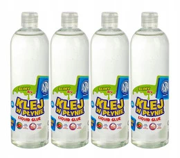 4x Astra Klej w płynie transparentny 500 ml